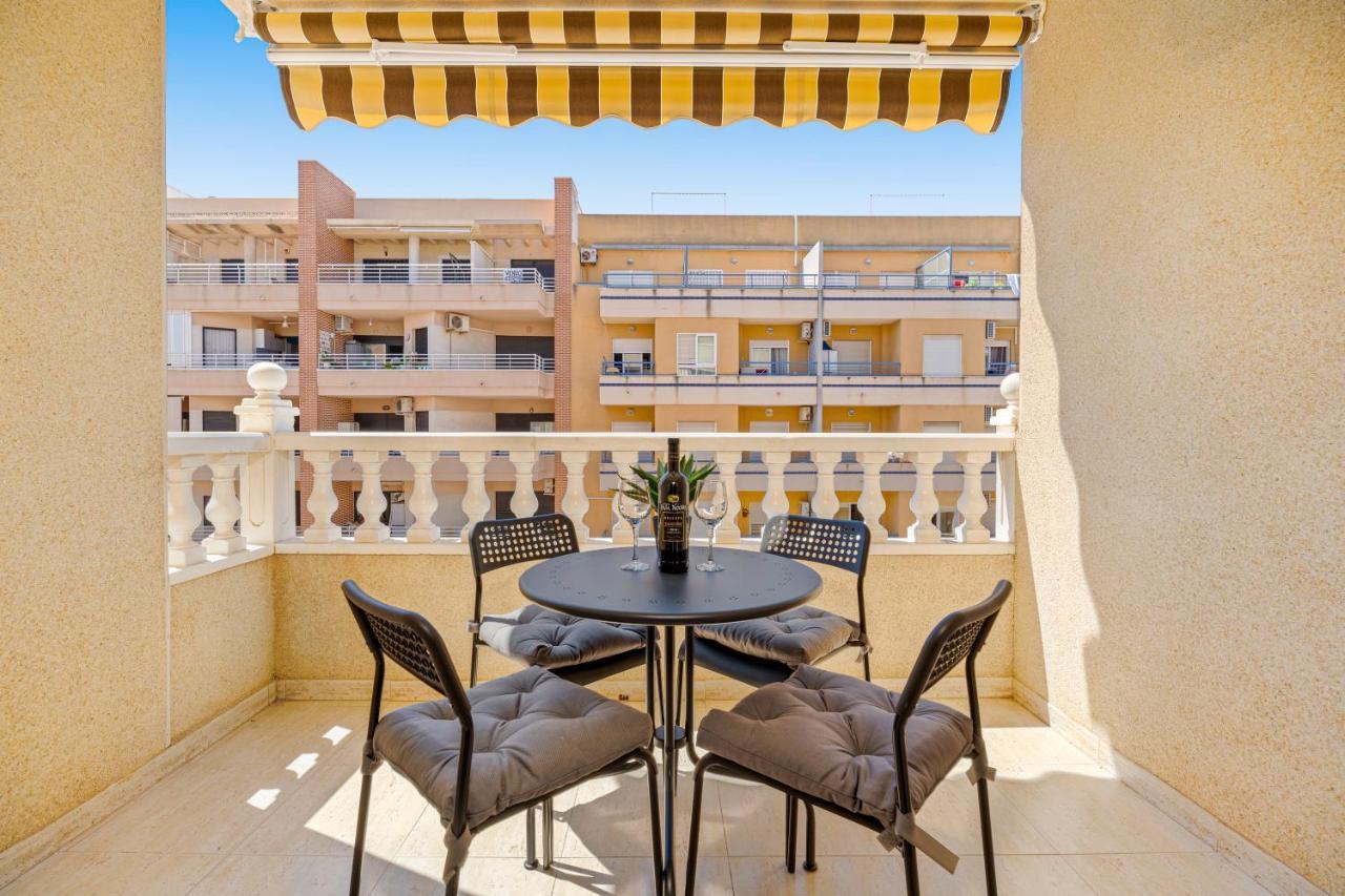 Apartamento Torrevieja Playa Del Cura Con Vista Al Mar Exterior foto