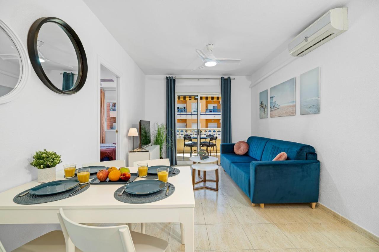 Apartamento Torrevieja Playa Del Cura Con Vista Al Mar Exterior foto